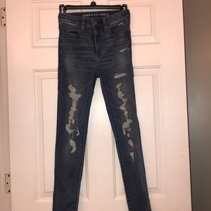 American Eagle super high-rise jeggings